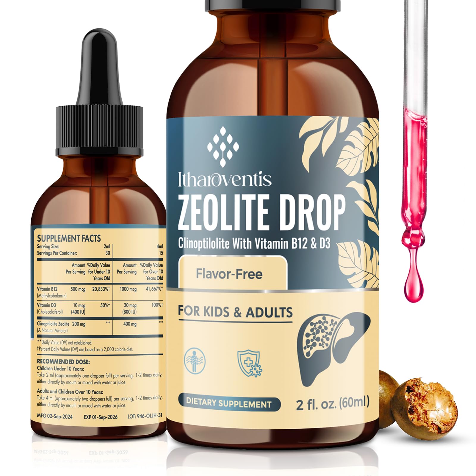 MALOWI ピスタチオ　アンドメディカル Amazon.com: Itharoventis Zeolite Drops for Kids and Adults